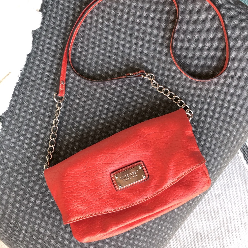 Nine West Coral Purse and Clutch